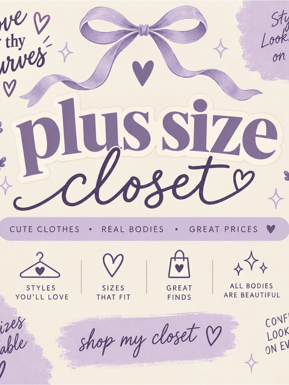 💜 WELCOME TO MY PLUS SIZE CLOSET 💜
